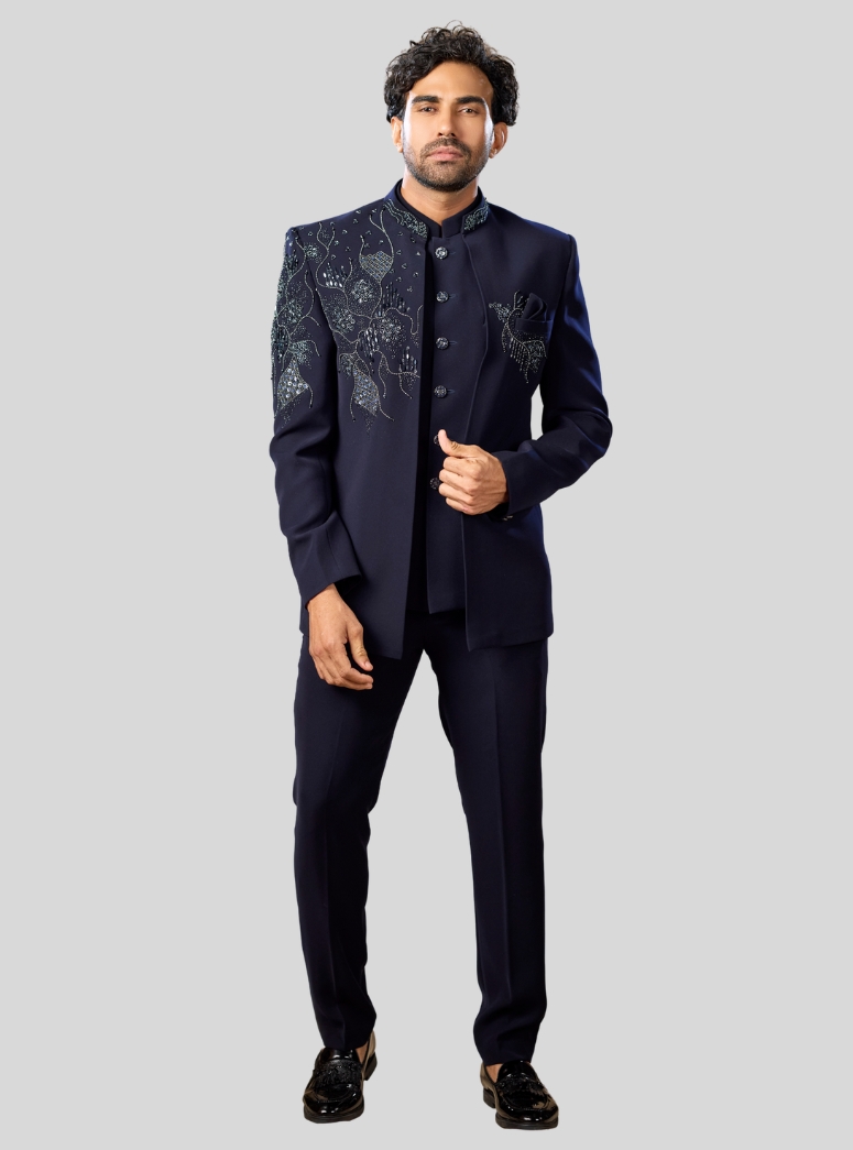 NAVY BLUE JODHPURI